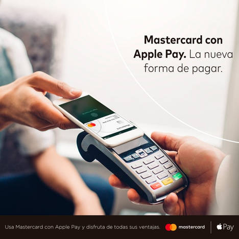 Mastercard ofrece Apple Pay a sus clientes y titulares de tarjetas en España