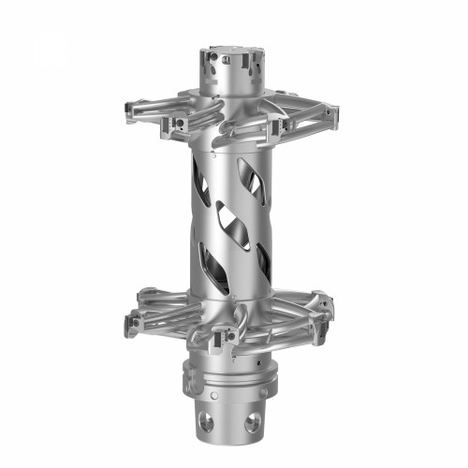 Aprovechamiento de las tecnologías probadas de Kennametal. Plaquitas de escariado RIQ de alta precisión y adaptador KM4X para obtener la máxima rigidez posible.