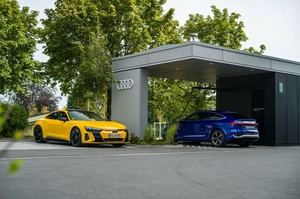 Nuevo Audi charging hub en Múnich