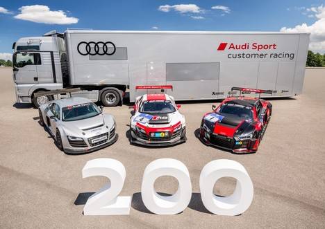 Se producen 200 unidades del R8 LMS