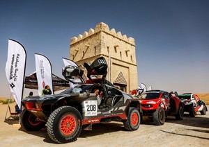 El Audi RS Q e-tron gana en Abu Dhabi