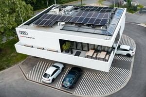 Audi charging hub: continúa el desarrollo tras el éxito de la fase piloto inicial