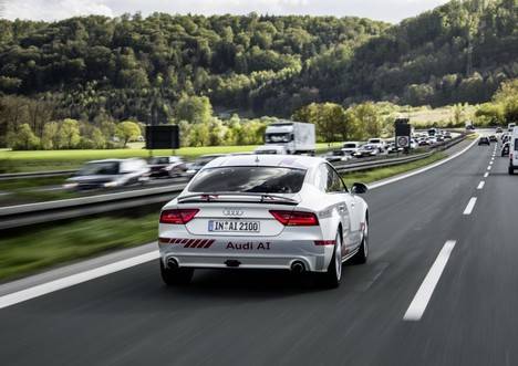 Audi participa en el “Digital Motorway Test Bed”