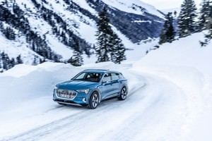 El Audi e-tron se enfrenta al gélido invierno noruego