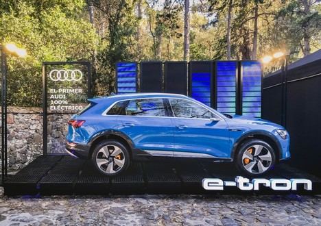 El Audi e-tron, junto con la mejor música en el Festival de Cap Roig