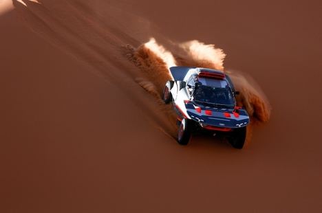Audi pone a prueba en Marruecos las mejoras del RS Q e-tron E2
 