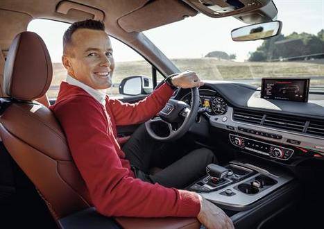 A los mandos del Q7 E-Tron