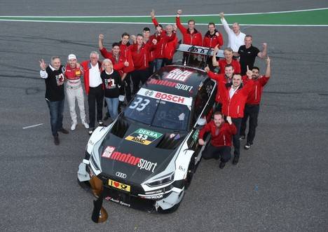 Otra triple victoria para Audi en el DTM 2017