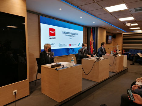 COGITIM y CGE presentan el Barómetro Industrial de la Comunidad de Madrid 2021