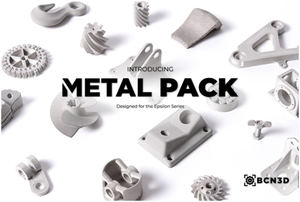 BCN3D lanza el nuevo Metal Pack para facilitar la impresión 3D en acero inoxidable