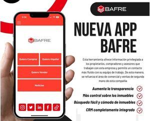 Bafre Inmobiliaria lanza al mercado una novedosa aplicación para dispositivos móviles iOS y Android