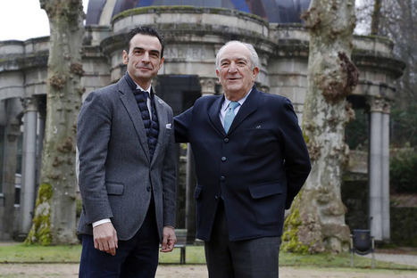 Kiko Rial (Director General) y Javier Solano (Presidente de Balneario de Mondariz).