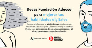 Las becas Fundación Adecco-General Assembly abren su convocatoria para formar a las personas más afectadas por la brecha digital e impulsar su acceso al empleo