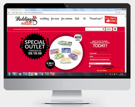Bodas Outlet se internacionaliza y abre sus puertas al mercado europeo