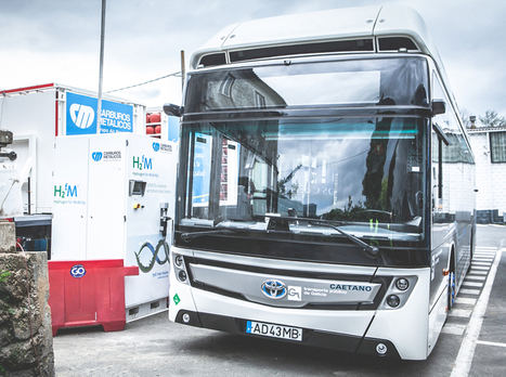 Carburos Metálicos participó en A Coruña en la prueba del primer autobús de hidrógeno de Galicia