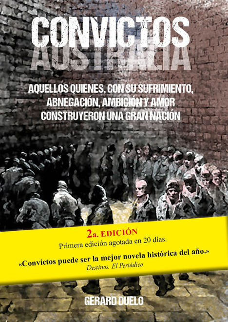 La novela histórica de Gerard Duelo vuelve a la fiesta del libro del próximo 23 de julio, con grandes expectativas