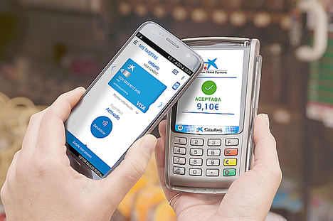CaixaBank multiplica por ocho las operaciones de pago móvil en un año y alcanza los 885 millones de euros de facturación en compras