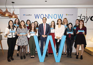 CaixaBank y Microsoft reconocen a las mejores alumnas de carreras universitarias técnicas en España