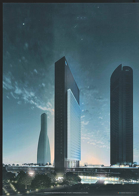 Caleido: el complejo arquitectónico que revitalizará el norte de la Castellana