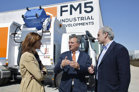 El Grupo Industrial Ferruz desarrolla un nuevo camión recolector de basuras y duplicará la plantilla de su empresa FM5 en dos años, creando 30 nuevos empleos