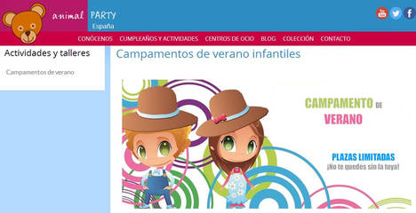 Animal Party presenta sus Campamentos y Talleres de verano