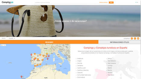 Camping.es el nuevo portal para vacaciones al aire libre
