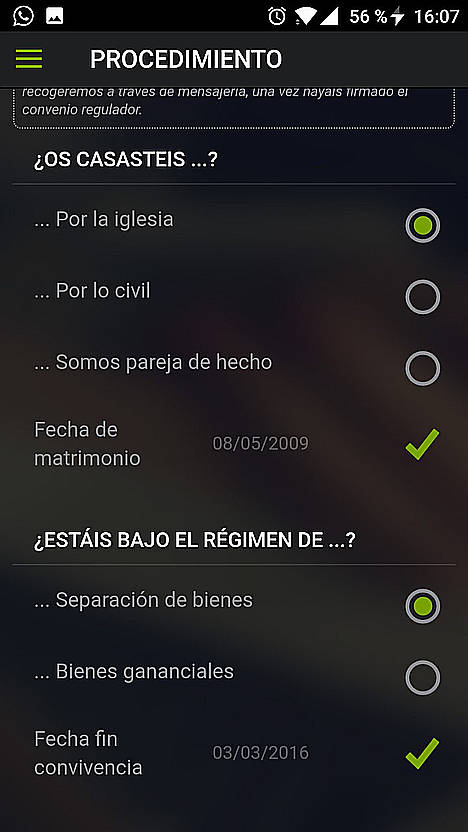 Captura demo iUrisfy