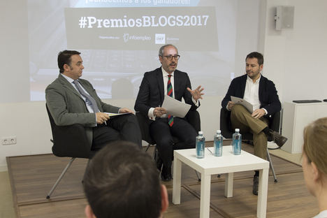 Carlos Martínez, Eduardo Castillo y Jorge Guelbenzu.