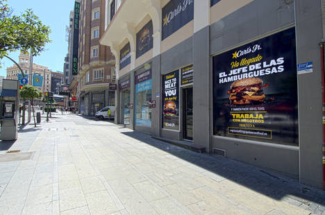 La Gran Vía de Madrid da la bienvenida a Carl´s Jr. en España