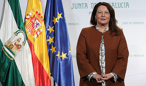 Carmen Crespo,  consejera de Agricultura, Ganadería, Pesca y Desarrollo Sostenible Junta de Andalucía.