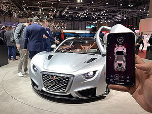 El nuevo coche de Hispano Suiza, controlado al 100% desde el móvil gracias a la tecnología de la española World Wide Mobility