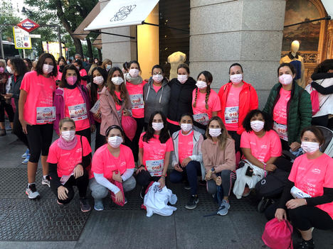 Las chicas de Berkley España participan en la Carrera de la Mujer
