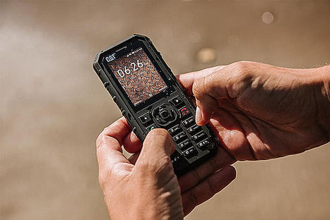 Sigue conectado más tiempo con el nuevo smartphone Cat® B35 Smart 4G