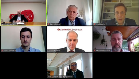 Ceaje, ICO, Banco Santander, Enisa, Cesce y Avalmadrid se reúnen para dar soluciones de financiación