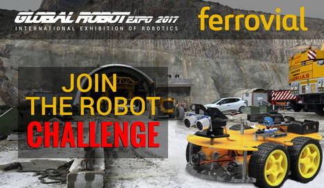 Los mejores robots autónomos para construcción competirán en Global Robot Expo