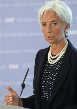 Christine Lagarde.