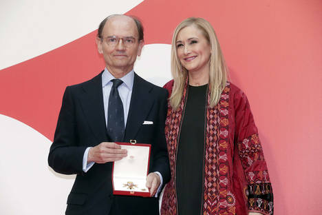 Cifuentes con Carlos Palacio Oriol, Talgo.