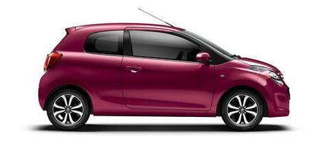 Citroën C1 acabado Feel Edition y color Jelly Berry