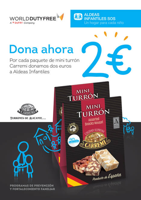 World Duty Free y Aldeas Infantiles se alían por Navidad para ayudar a los más pequeños a través de una campaña solidaria