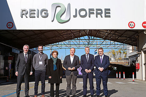 Colocación de la Primera Piedra de la ampliación de la planta de medicamentos inyectables estériles de Reig Jofre