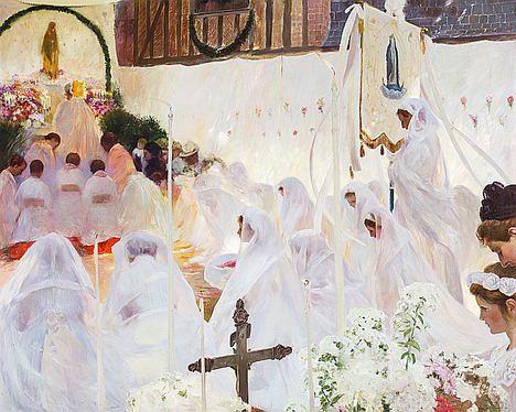 Communion Bretone de Gaston La Touche.