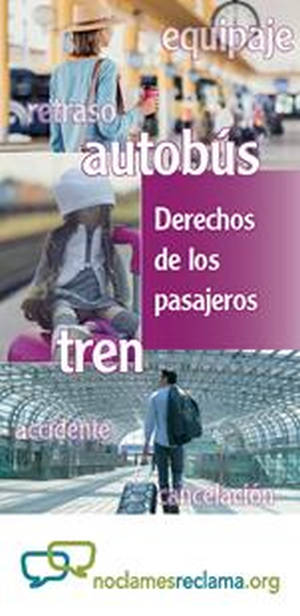 Consejos para viajar en tren, autobús y autocar en la octava edición de la campaña “NO CLAMES, RECLAMA” de ASGECO y CECU
