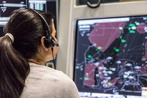 ENAIRE gestionó 209.053 vuelos en julio en toda España, un 5,3% más