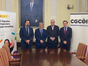 El Consejo General de Ingenieros Industriales y ENISA fortalecerán la conexión del ámbito tecnológico e industrial con el mundo empresarial y del emprendimiento