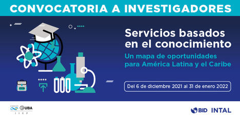 Convocatoria a trabajos de investigación sobre servicios basados en el conocimiento (SBC)