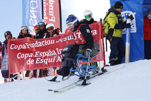 La Copa de España inclusiva Fundación Jesús Serra de esquí alpino cierra con éxito una edición especial