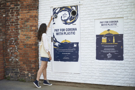 Corona intercambia ventas por plástico durante la Semana Mundial de los Océanos como parte de su misión de protección de paraísos junto a Parley