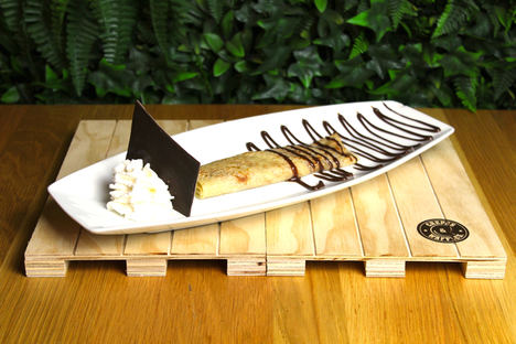 Crepes and waffles.