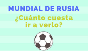¿Cuánto te costaría ir a ver la final del mundial de Rusia?