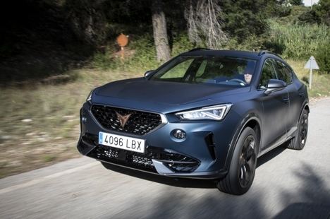 Por primera vez al volante del Cupra Formentor